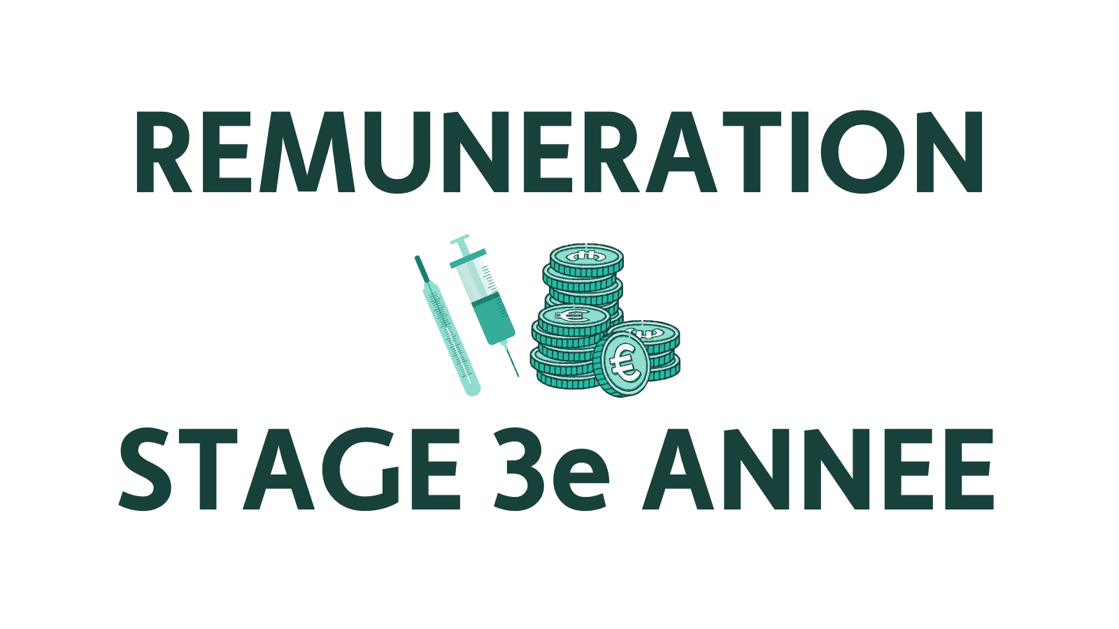rémunération stage infirmier 3eme année